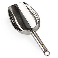 KAL Department Store stainless steel ice scoop, No. 1 (small) 260mm, 1 piece, Korean popular tableware black