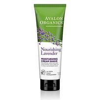 Avalon Organics Nourishing Lavender Moisturizing Shaving Cream, 227g, 1 pack green