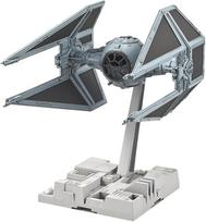 BANDAI SPIRITS Star Wars scale Tie Interceptor plastic model 1/72 color-coded pilka spalva