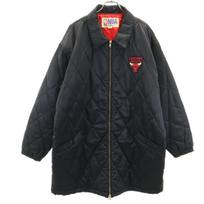 NBA Chicago Bulls Quilted coat L black CHICAGO BULLS Men's Used black