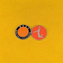 Teisėjo monetų metimo rinkinys tinkliniui & krepšiniui orange