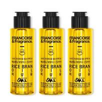 Franceoise ryžių sėlenų aliejus 100 ml 1+1+1, 3 vienetai black