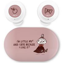 Gourmandise Moomin Completely Wireless Stereo Earphones Little My W54 x x D33mm MMN-45B H33.5 gray