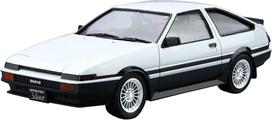 AOSHIMA The Model Car Series Toyota AE86 Sprinter Trueno 1985 Plastic Model 1/24 No.5 GT-APEX gray