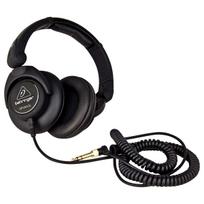 Behringer Ausinės Uždaros 50 mm Neodimio Garsiakalbis DJ'ams Suderinamos su Pridedamu Adapteriu HPX6000 Juodos 3,5 mm 6,3 mm juoda