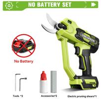 ONEGREEN Šepetėlių neturintis 30 MM Elektrinis Genėjimo Žirkles 2 Greičiai Belaidis Medžio Bonsų Genėjimo Žirklių Įrankiai Makita 21V Baterijos Pin NO Battery yellow