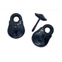 PolyHero Rogue d20 Lock and Pick Set (Cold Iron)