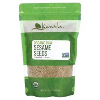 iHerb Kevala Raw Unhulled Sesame Seeds 454g (16oz) green
