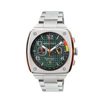 [BRISTON] Streamliner Chrono Silver Green (24142ST16SB)