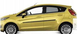 Ford Fiesta HB 09-17 - JUODOS šoninių durų juostos