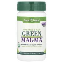 „Green Foods“, „Green Magma®“, miežių želmenų sulčių milteliai, 2,8 uncijos (80 g)