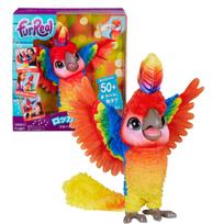 Hasbro FurReal Rockatoo Showbird Kalbantis pliušinis žaislas, Elektrinis robotas, E0388, Autentiškas blue