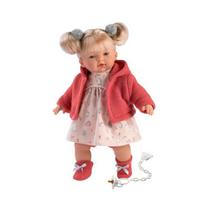 Magijos pilies garsas Rankų darbo ispaniška lėlė kūdikis Aitana + Žinduko rinkinys, Įvairių spalvų brown