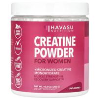 Havasu Nutrition, Creatine Powder for Women, Unflavored, 10.6 oz (300 g)
