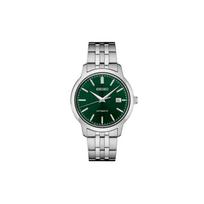 SEIKO Necessities Series 100m Waterproof Automatic Steel Strap Men's Watch Green Dial SRPH89K1 mėlyna