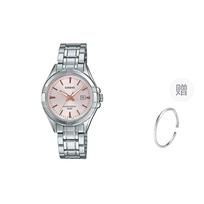 CASIO Women's Pink Watch LTP-1308D-4AV- Pink Watch Dial white