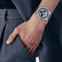 CASIO EDIFICE 100 metrų atsparus vandeniui sportinis laisvalaikio kvarcinis plienine apyranke vyriškas laikrodis mėlynas ciferblatas EFB-730D-2BV mėlyna