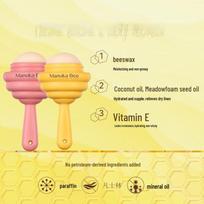 Manuka Bee Lollipop Hydrating Lip Balm Duo yellow