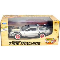 Welly 1/24 Atgal į ateitį 3 DeLorean automobilis, mišrios spalvos, populiarūs korėjietiški žaislai, populiarūs korėjietiški žaislai gray