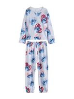 Next Miego kostiumas 'Lilo & Stitch' mėlyna / šviesiai mėlyna / rožių spalva / burgundiško vyno spalva