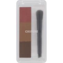 Chifure Eyebrow Powder PK10 Pink Brown Eye makeup Eyebrows Take the natural color on a thick brush and draw from the top of the eyebrow to the top of