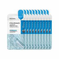 Mediheal Watermide Essential Hyaluronate kaukė 24ml, 1 pakuotė, 10 vnt. blue