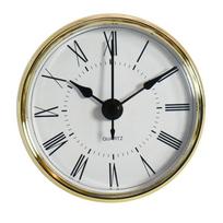 70MM Kvarcinio Laikrodžio Įdėklų Judėjimo Mechanizmo Pakeitimas Su Galiniu Dangteliu Romėniški Arabiški Skaitmenys Namų Dekoravimas gray