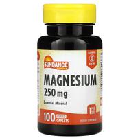 „Sundance“ vitaminai, magnis, 250 mg, 100 dengtų tablečių