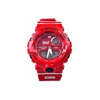 Casio G-Shock Everlast Collaboration Bluetooth Waterproof Shockproof Watch Quartz Movement Resin Strap Men watches Red GBA-800EL-4A Red red