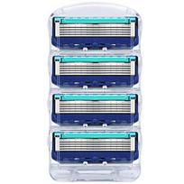 Qzio Fusion Elizabeth Gillette Compatible Razor Blades, Pack of 4, 1 Piece ,Korean razor blade gray