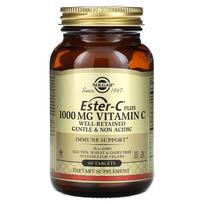 Solgar, Ester-C Plus Vitaminas C, 1000 mg, 60 tablečių