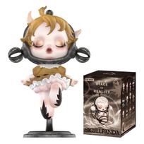 POP MART SKULLPANDA Realybės serijos atvaizdas Pop Mart Gacha Gacha aklųjų dėžutės figūrėlė plastikinis modelis aukščiausios kokybės žaislas PVC minkštas vinilo originalus personažas gimtadienis