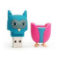 OLOEY Cartoon Owl USB Flash Drive 64GB blue