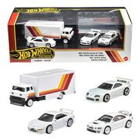 Hot Wheels Premium Collector Set Assortment Toyota Sports Car Set 4 Miniature Cars Ages White - - 3+ - GMH39-987G balta