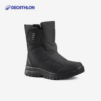 Decathlon SH100 Moteriški vandeniui atsparūs šilti sniego batai 36 black