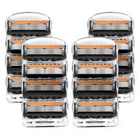 Gillette compatible razor blades new Proglide 4-pack set, 16 pieces in total ,Korean razor blade gray