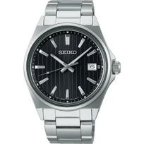 Seiko Vyriškas SBTH005 (SEIKO SELECTION S serijos kvarcinė metalo juosta vyrams) Apvalus laikrodis sidabrinis nerūdijantis