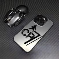 Futbolo žvaigždės CR7 telefono dėklas iPhone 17 17e 16 15 14 13 12 11 mini Pro Max X XR XSMAX 8 7 Air Plus Atsparus kritimui Matinis galinis dangtelis iPhone 15 ProMax gray