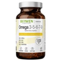 „Biowen Omega 3-5-6-7-9“ – 60 kapsulių