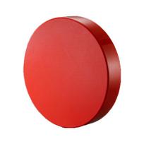 Food-Grade PE Thickened Round Cutting Board red