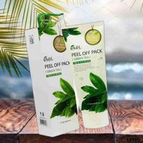 Ikel peel off pack green tea 180g cucumber pack green tea aloe, 1 pack gray