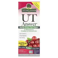 Nature's Answer, UT Answer, D-Mannos & Cranberry Concentrate, 4,870 mg, 4 fl oz (120 ml)