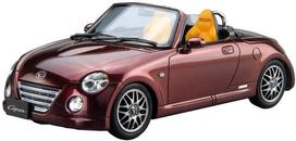 AOSHIMA Modelinių automobilių serija Daihatsu L880K Copen Ultimate Edition 2006 Plastikinis modelis 1/24 Nr.19 raudona