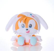 Sega Fave SONIC & FRIENDS Sanrio Characters Plush Toy Medium Tails x Cinnamoroll orange