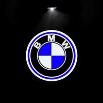 2/4 vnt. Automobilio durų pasveikinimo LED projektorius Lazerinis logotipas Durų šviesa BMW E90 E60 E46 E93 F20 F21 F30 F31 F32 F33 F34 F15 F10 F01 F11 gsrm90 2pcs white