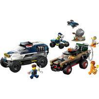 LEGO City bekelės policijos automobilio gaudynės gray