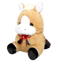 Sanei Boeki 2026 Zodiako Ponymaru pliušinis žaislas W13 x D14 x H20cm, beige