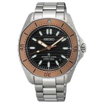 SEIKO Prospe 300m Waterproof Automatic/Manual Mechanical Movement Stainless Steel Strap Watch 41.3mm SPB485 Black Dial black