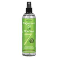 Seven Minerals, Magnio aliejus su alaviju, 12 fl oz (355 ml) green