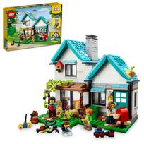 LEGO Creator Įvairių namų kalėdinė dovana Kalėdų 31139 Žaislų blokelis Dovanų namas Namai berniukai Mergaitėms 8 metų ir vyresni blue